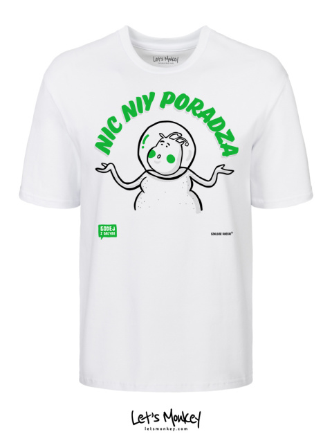 Koszulka NIC NIY PORADZA - Szalone Kreski