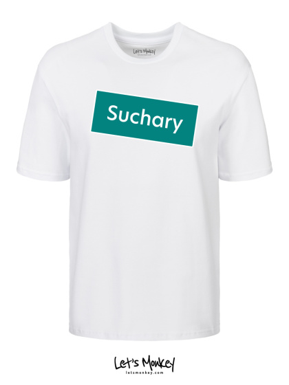 Koszulka /Suchary/ biała - Cyber Marian