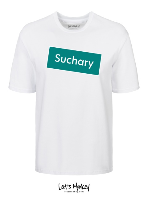 Koszulka /Suchary/ biała - Cyber Marian