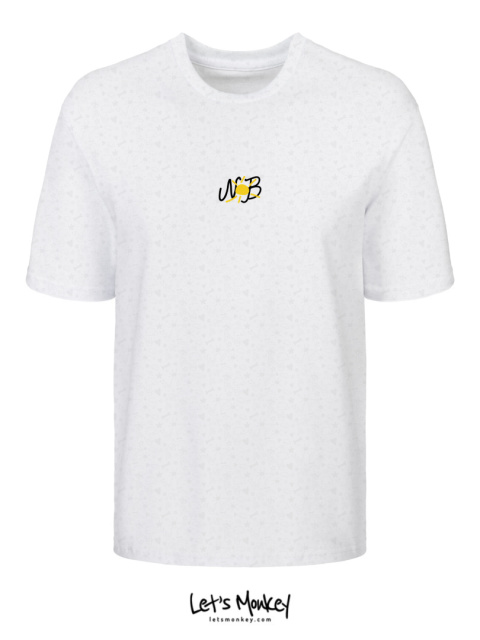 Koszulka biała NIEDZIELNA BIEGACZKA - Tyszka