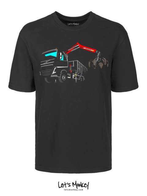 Koszulka VOLVO HAK HDS - Zarysowany