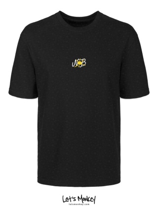 Koszulka czarna NIEDZIELNA BIEGACZKA - Tyszka