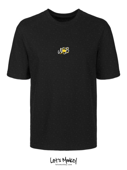 Koszulka czarna NIEDZIELNA BIEGACZKA - Tyszka