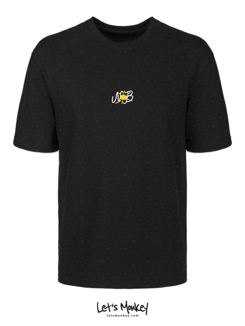 Koszulka czarna NIEDZIELNA BIEGACZKA - Tyszka