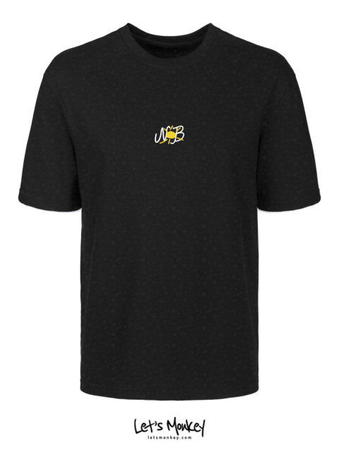 Koszulka czarna NIEDZIELNY BIEGACZ - Tyszka