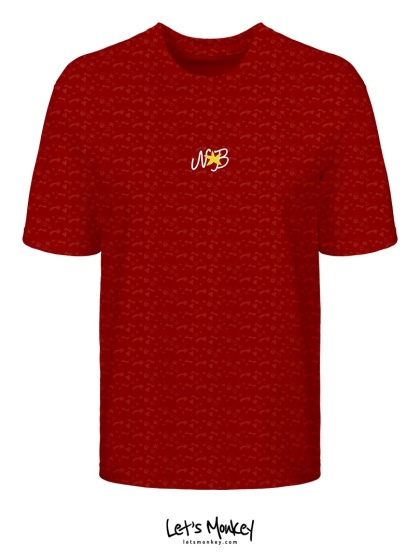 Świąteczna Akcja! Koszulka czerwona NIEDZIELNY BIEGACZ - Tyszka