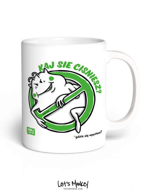 Kubek KAJ SIE CISNIESZ? - Szalone Kreski