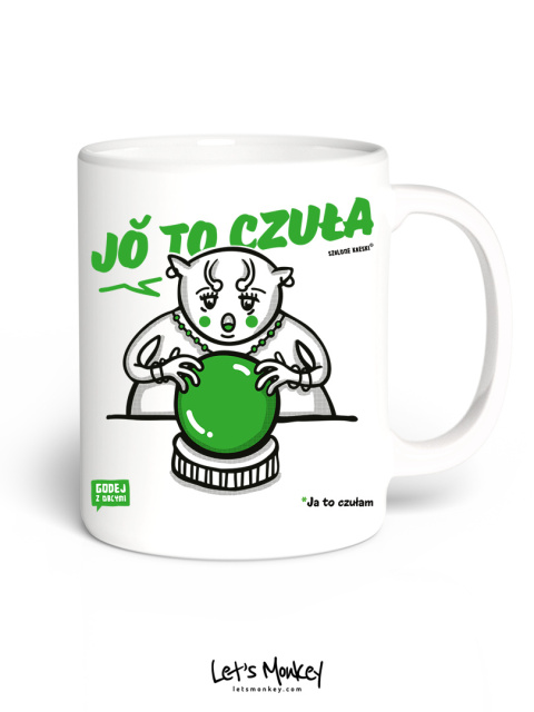 Kubek JO TO CZUŁA - Szalone Kreski