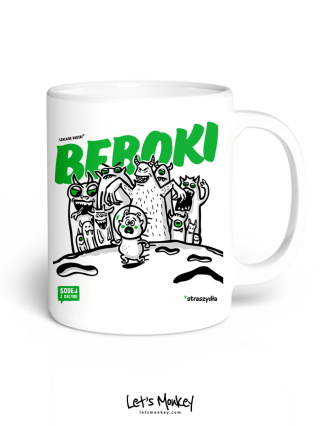 Kubek BEBOKI - Szalone Kreski