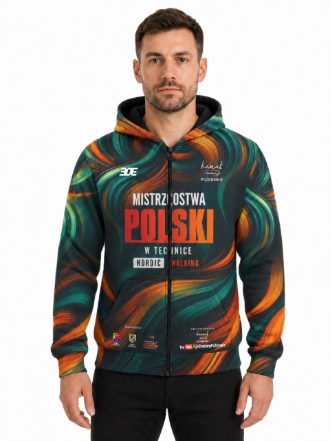 Bluza sportowa z kapturem - MISTRZOSTWA POLSKI wTNW 2026