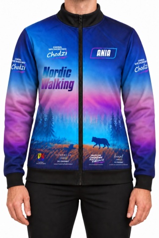 Bluza sportowa ze stójką - Gmina Wejherowo chodzi