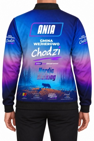 Bluza sportowa ze stójką - Gmina Wejherowo chodzi