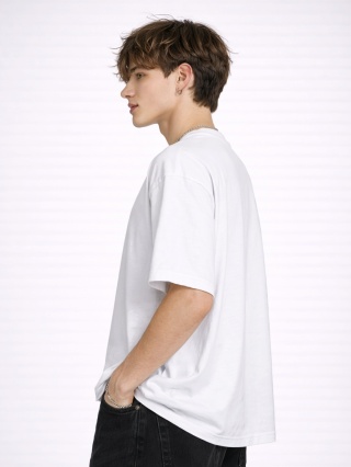 Koszulka BOXY biała | 303 ESSENTIALS