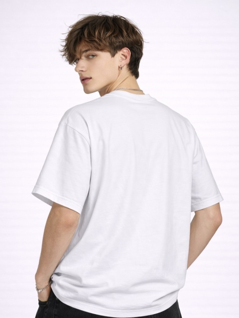 Koszulka BOXY biała | 303 ESSENTIALS