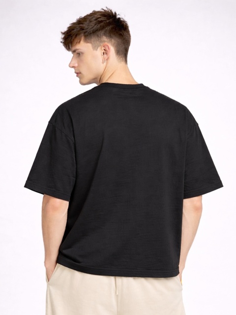 Koszulka BOXY czarna | 303 ESSENTIALS