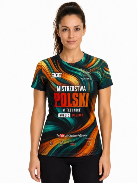 Koszulka techniczna damska - MISTRZOSTWA POLSKI wTNW 2026