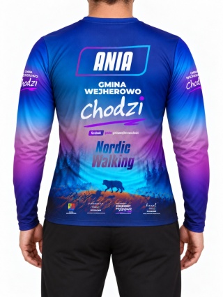 Koszulka techniczna longsleeve unisex - Gmina Wejherowo Chodzi