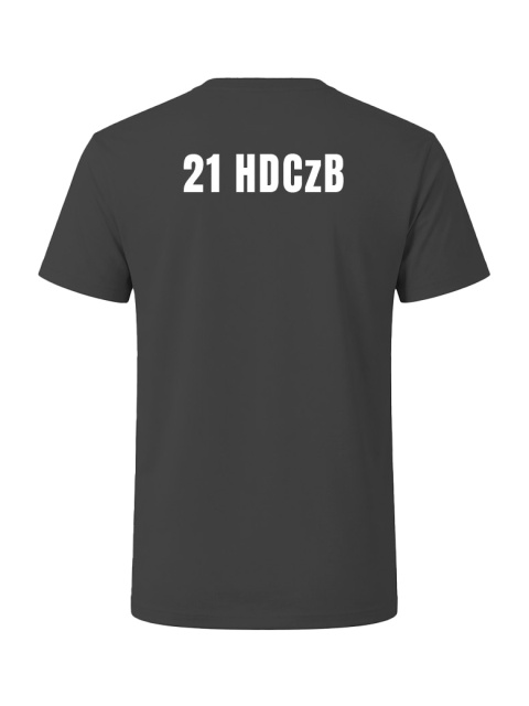 T-shirt czarny 21 HD Czerwonych Beretów im. Cichociemnych w Redzie - HSLW REDA