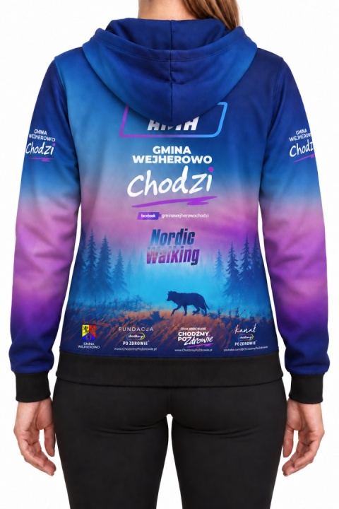 Bluza sportowa z kapturem - Gmina Wejherowo chodzi